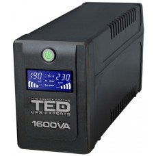 UPS TED Line Interactive 1600VA/900W, display LCD, 4 x Schuko